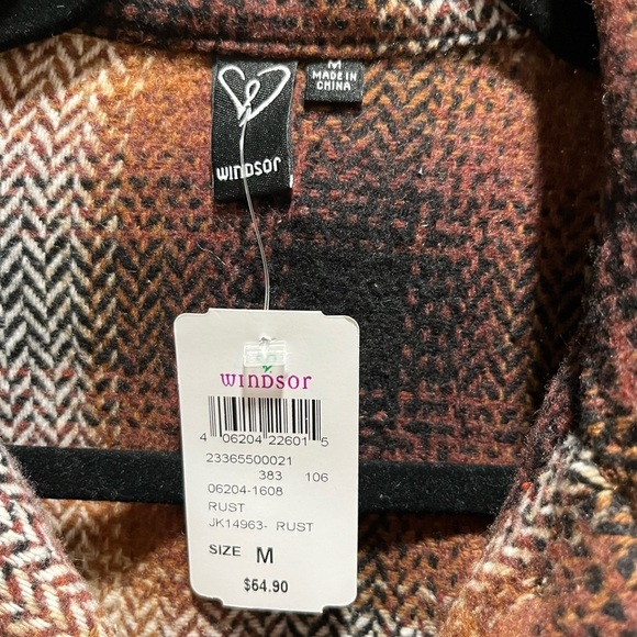 Windsor Plaid Shacket - Picture 2 of 3